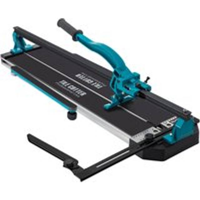 39 Inch Manual Tile Cutter, Single Rail Double Brackets, 3/5 in Cap with Precise Laser, Tile Cutting Tools for Precision Cutting, Red - Mophorn