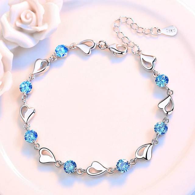 (Roman Silver) New High Quality S925 Sterling Silver 4MM Women Men Chain Male Twisted Rope Bracelets Fashion Silver Jewelry