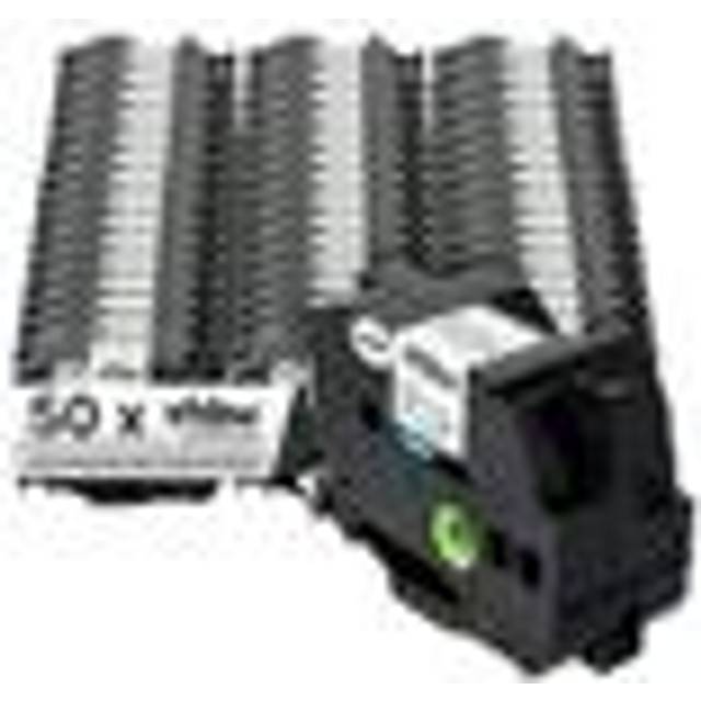50x Label Tape compatible with Brother P-Touch 550A, 9200DX, 9200PC, 550, 3600, 9200, 9500 Label Printer 36 mm, Black on White - Vhbw