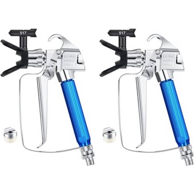 airless paint sprayer 2Set Airless Paint Spray High Pressure Airless Paint Sprayer with 517 Tip Swivel Joint for Pump Sprayer Accessories