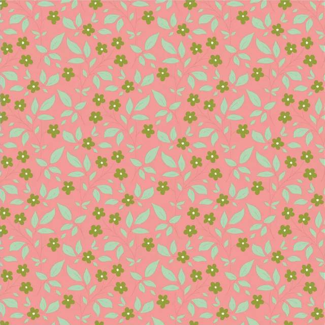 Tilda Tipsy Dress Fabric, Pink