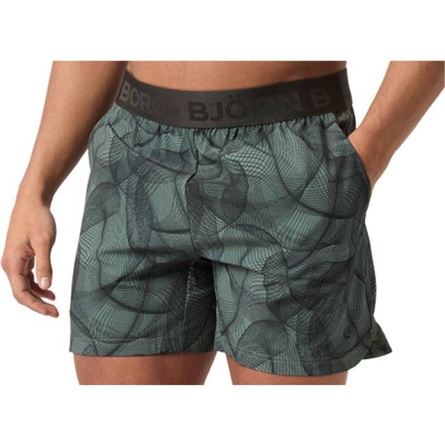 Björn Borg Ace Printed Short Shorts Grön, S