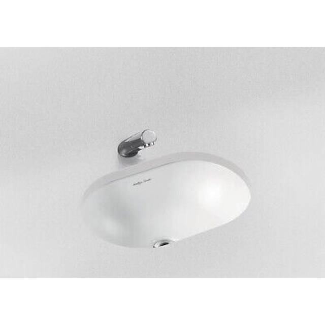 Marlow 21 Oval Under Countertop Basin with Overflow 480mm Wide - 0 Tap Hole - Armitage Shanks