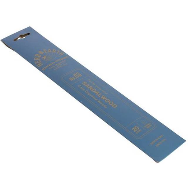 Nippon Kodo Bamboo Incense 03 Sandalwood 20 pieces H&E brun