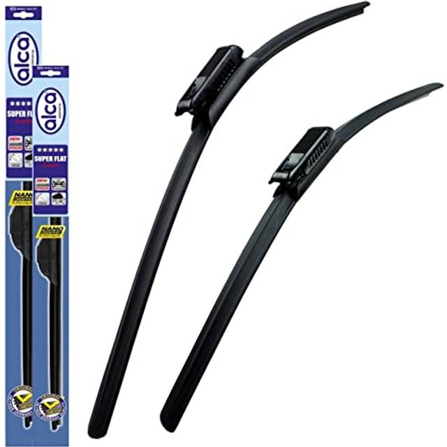 "Fits Dacia Sandero 2015-2020 Alca Germany Front Windscreen Wiper Blades 22""19"" Replacement Kit ASF2219BL"