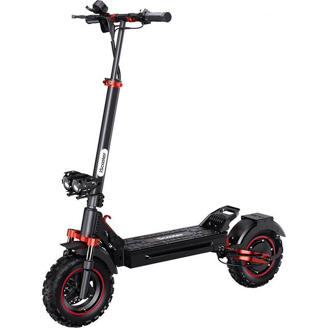 ISCOOTER IX5S 11 Off-Road Electric Scooter 1000W Motor 48V 15Ah Battery svart