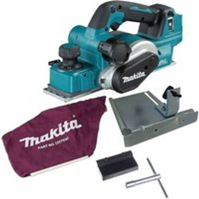 Makita - DKP181Z 18v lxt Brushless Cordless Planer Lithium 82mm Bare + Dust Bag