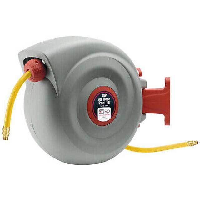 SIP Air Hose Reel 15 - Grey - 18 x 33 x 44cm