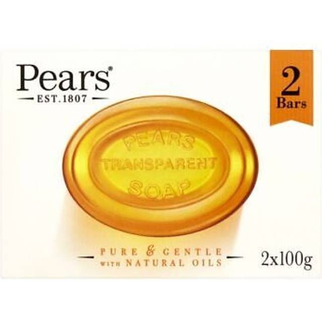 Pears transparent soap pure & gentle with natural oils 2x100g