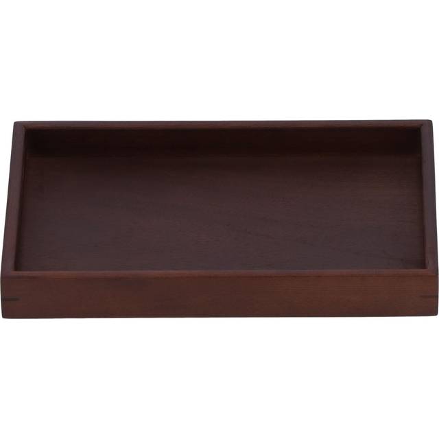 Tea Tray Walnut Material Nontoxic Environmental Protection Breakfast Tray for Tea Sets Objects