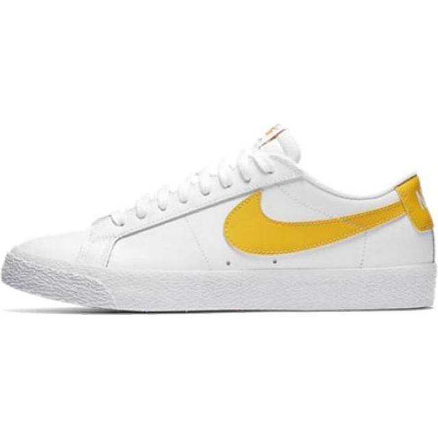 Nike Zoom Blazer Low SB 'White Gold' 864347-171 - White/Yellow - 6.5