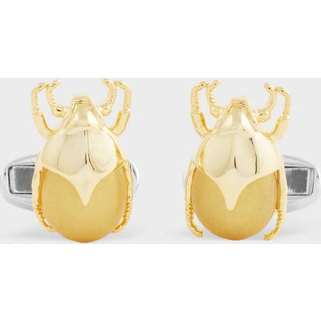 Paul Smith Gold-Toned 'Beetle' Cufflinks - One Size