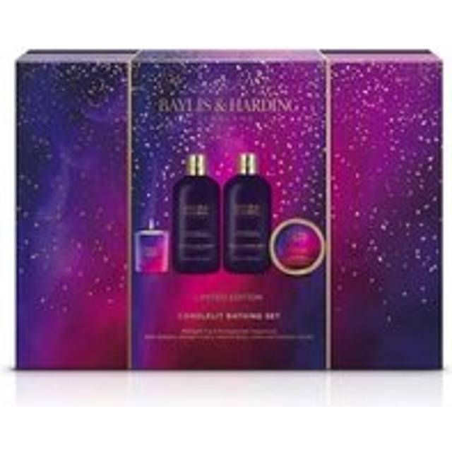 Baylis & Harding Midnight Fig & Pomegranate Luxury Candlelit Bathing Gift Set