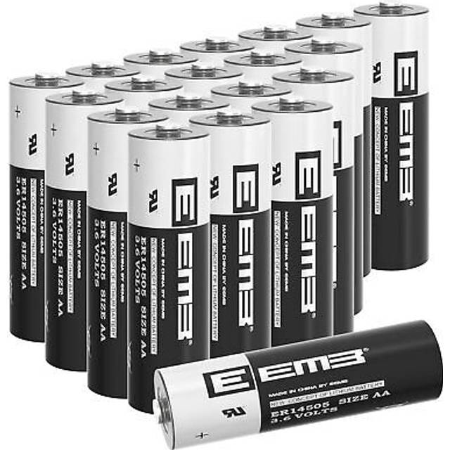 Eemb aa 3.6v lithium battery er14505 li-socl₂ 2600mah non-rechargeable battery