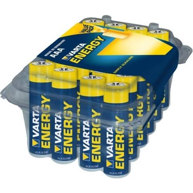 Varta Batteri AAA (R03) VARTA Energy AAA Cube Pack24 Alkaliskt 1.5 V 24 st