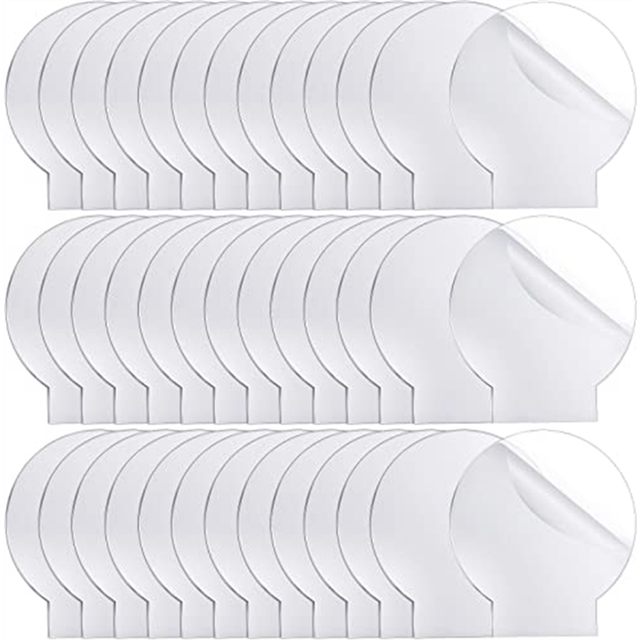 36Pcs Acrylic Sheet Clear Cast for LED Light Base, Thick Acrylic Blanks, Round