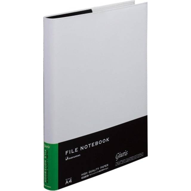Maruman Loose Leaf Binder A4 Jiuris 30 Holes White F988A-06 white