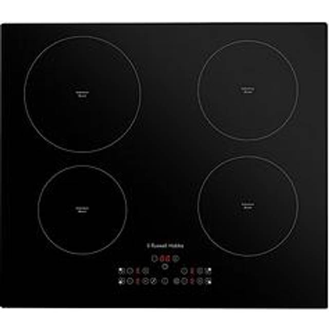 Russell Hobbs Rh60Ih413B 59Cm 4 Zone Induction Hob With Touch Control In Black
