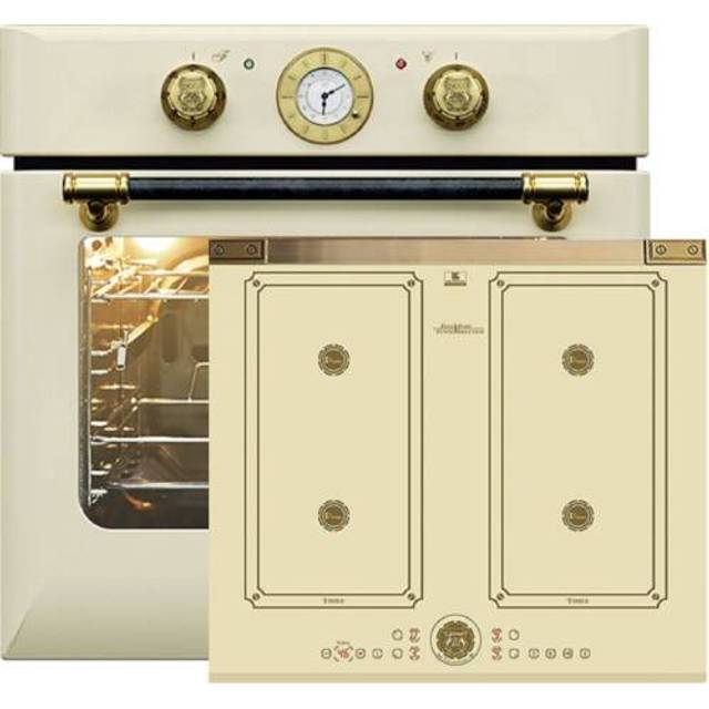 Kaiser Belle Epoque Electric Oven | Ivory Multi 10 Pizza Stone Oven