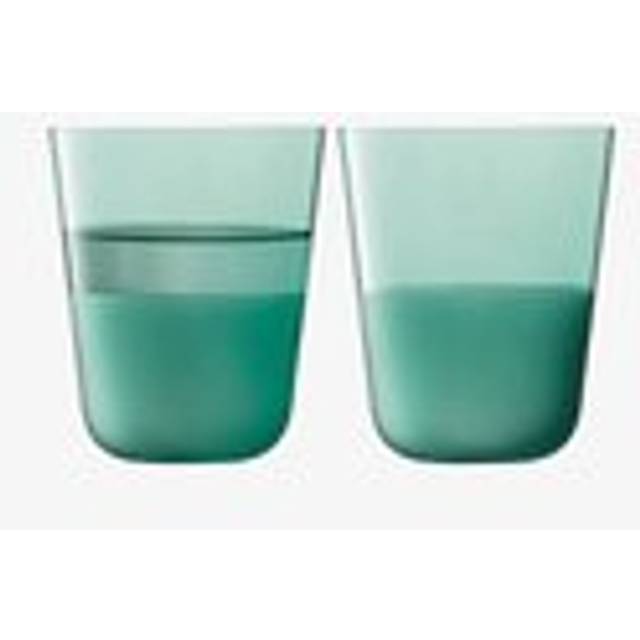 LSA Arc Contrast Tumbler - blue, green - 380ml