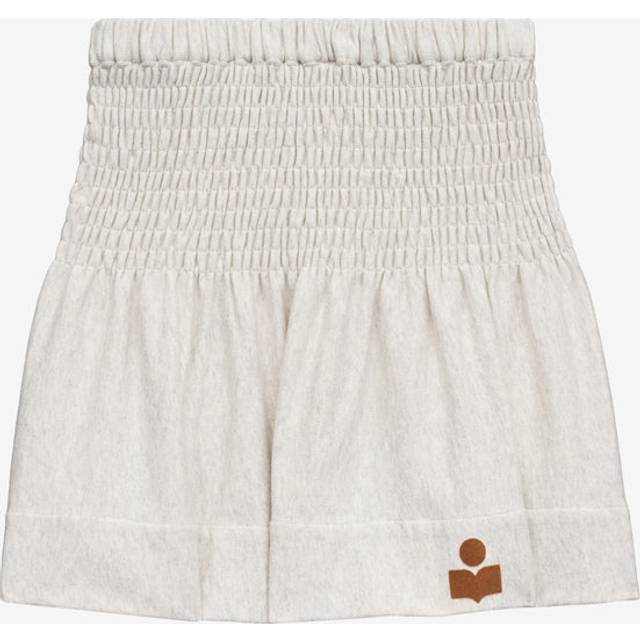 Jupe Pacifica - Femme - Ecru/camel - Taille 34 - Marant Étoile