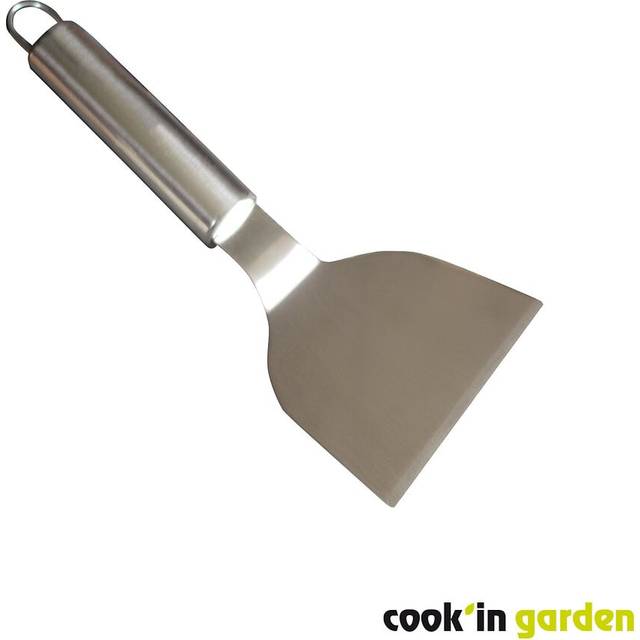Spatule barbecue pour plancha - COOK'IN GARDEN - manche inox - L 25,5 cm