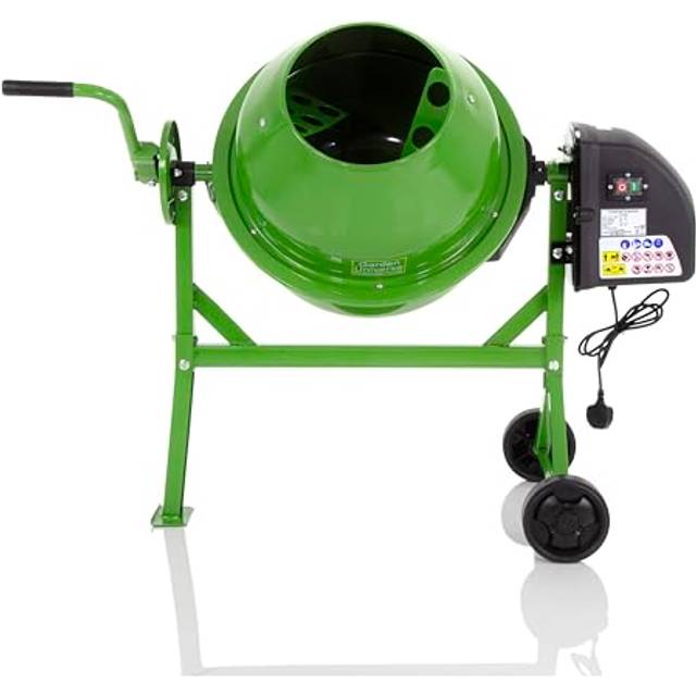 Cement Mixer Electric 220W Powerful Motor 63L Capacity by Garden Universe