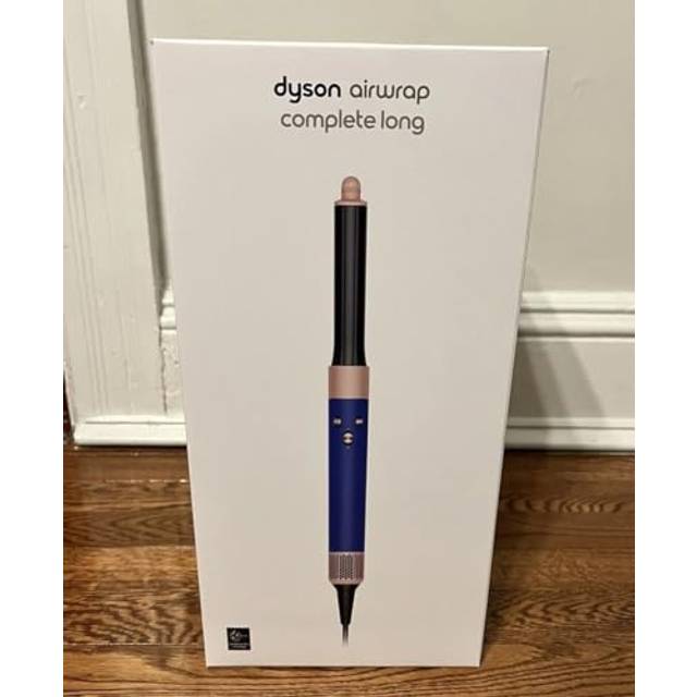 SAVE Â£100 Refurbished Dyson Airwrap Multi-Styler Complete Long Blue/Blush (*)