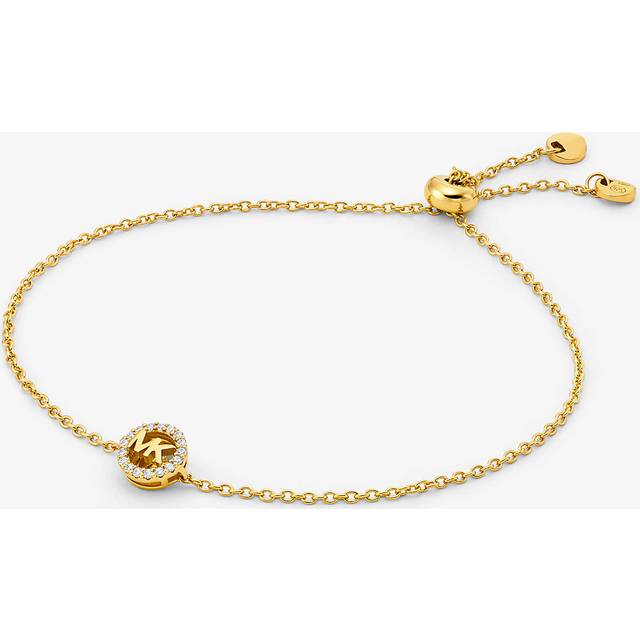 MK Fulton Precious Metal-Plated Sterling Silver Slider Bracelet - Gold - Michael Kors - ONE SIZE
