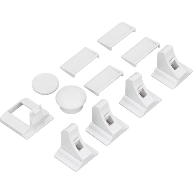 4 Pack Child Safety Adhesive Magnetic Cabinet Locks Baby Proofing No Tools Screws Needed Magnet