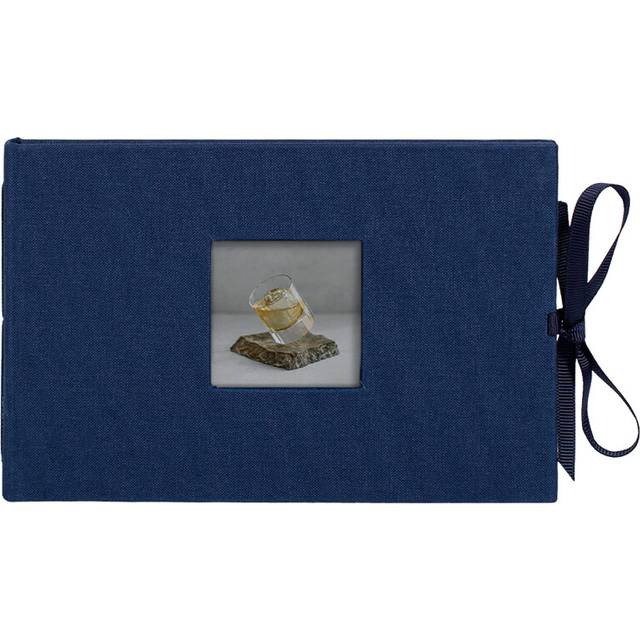 Kolo Noci Small 4x6 Photo Album  Holds 24 Photos  Ideal for Weddings and Baby Books  Navy