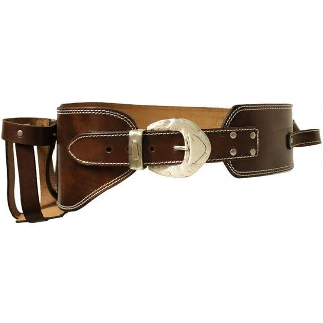 Jack Daniel's Western leather bottle holster belt