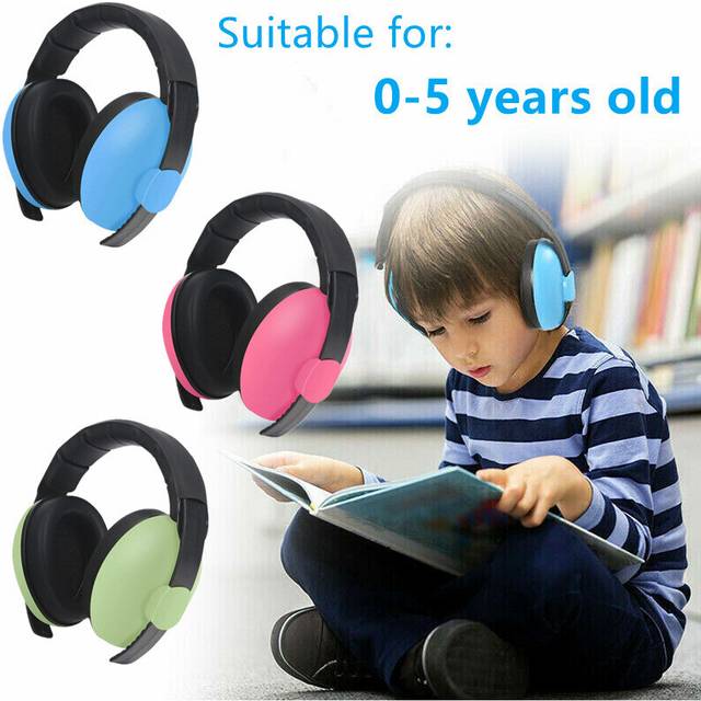 Kids Child Baby Ear Defenders Children Muffs Noise Reduction Earmuffs Protectors