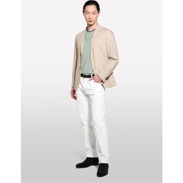 SISLEY Slim Fit Blazer, Beige