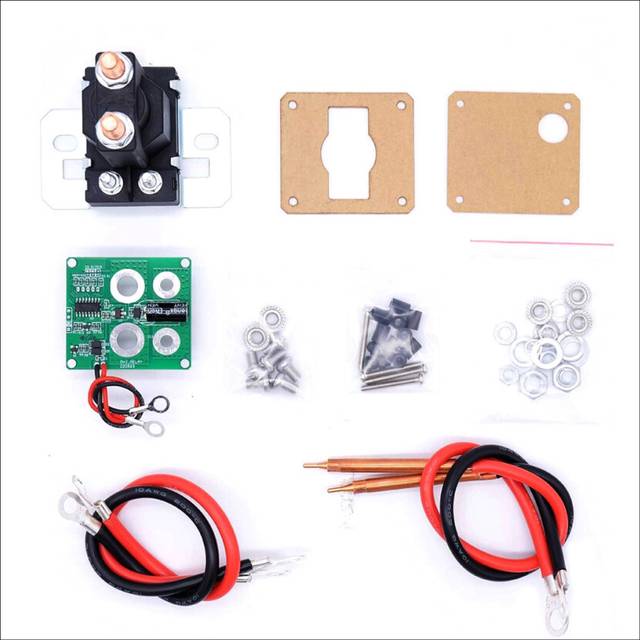 199 Gear 12V Relay Spot Welder Kit Adjustable Mini Spot Welding Machine Welder Tools 0.15mm for DIY 18650 Battery Pack,A