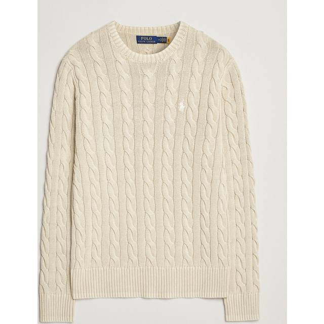 Light Cotton Jumper - Ecru - M