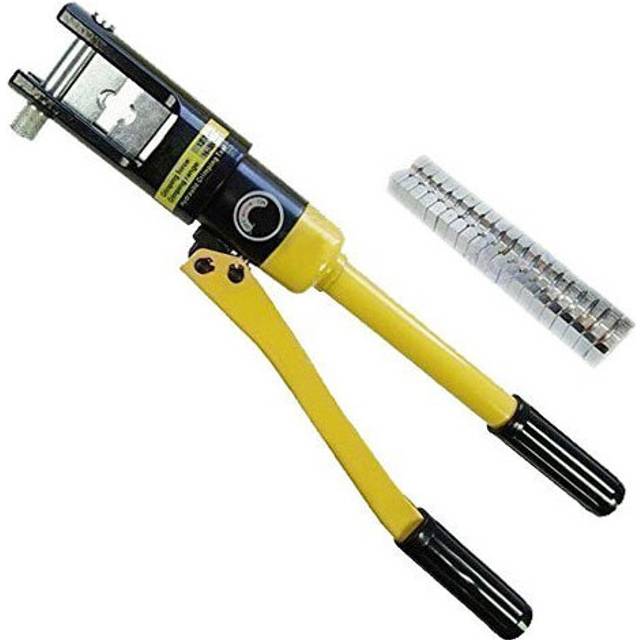 Manual Hydraulic Electric Cable Wire Terminal Crimping Tool Die Set 240mm 416373
