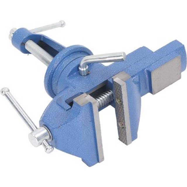 Bench vise heavy duty 80mm jaw 360 degree rotation universal table vise clamp♫