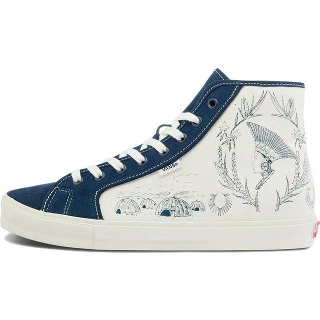 Vans Sarah Andelman x OG Style 24 NTC LX 'Sindiso Dress Blues' VN0000S8DTQ - White/Blue - 5.5