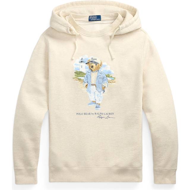 POLO RALPH LAUREN | Ivory Polo Bear hoodie | Man | M - ivory (M)