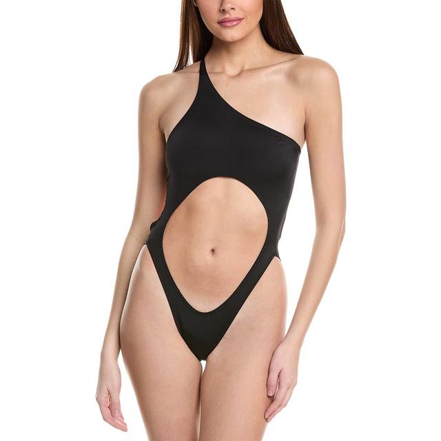 Norma Kamali One-Shoulder One-Piece