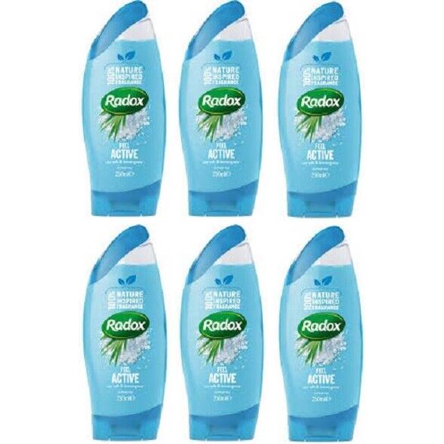 Radox feel refreshed citrus & eucalyptus shower gel - 200ml x 6