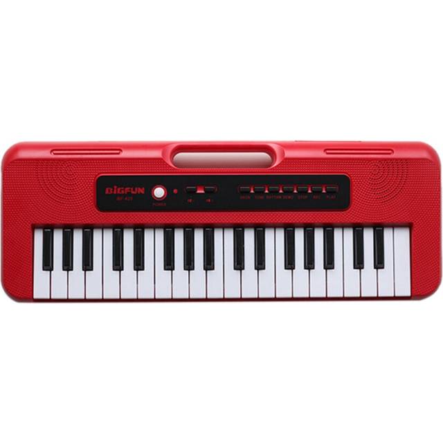 LLhappy-37 Keys Electronic Keyboard Piano Digital Music Key Board Microphone Children Gift Musical Enlightenment
