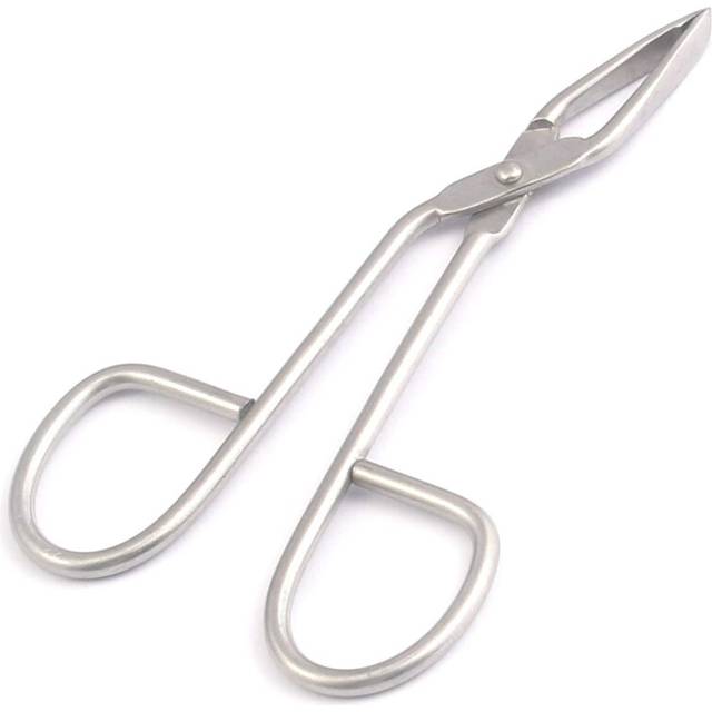 DDP Professional Scissor Handle Tweezers Stainless Steel Shape Tool 'Eyebrow Nose Hair Clip Tweezer Remover for Lady Women