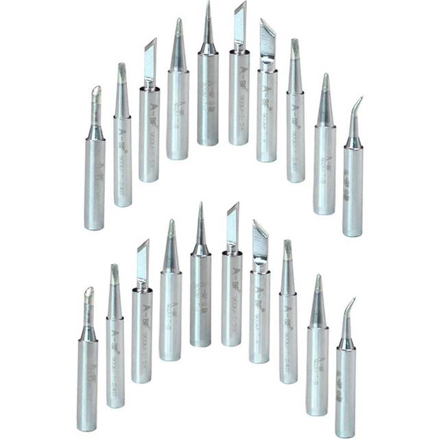 20Pcs 900M-T Soldering Iron Tips Silver