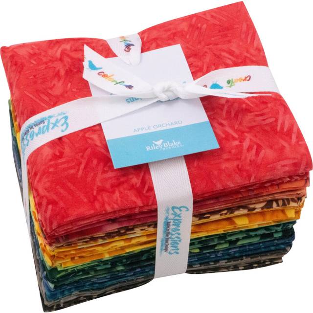 Batiks Expressions Apple Orchard 20 Fat Quarters Riley Blake Designs F