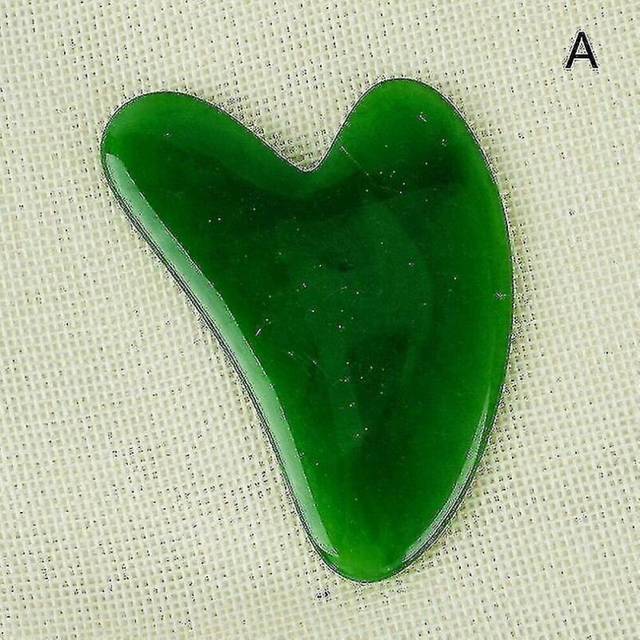 Natural Face Jade Guasha Board Stone Scraper Tools For Face Neck Back Body