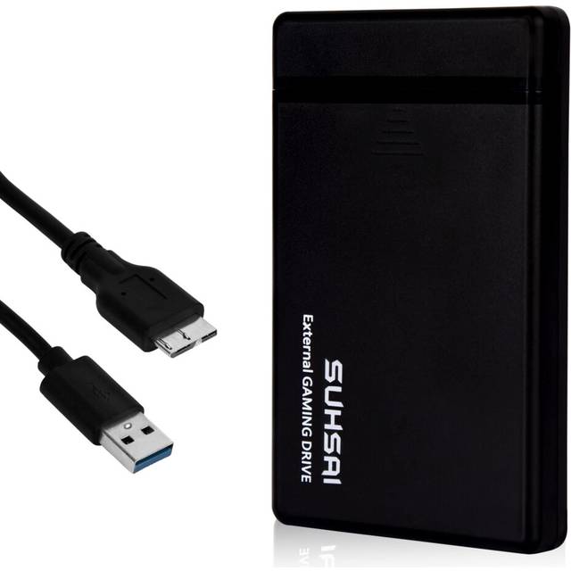 "Portable External Hard Drive 320GB USB 3.0 Extended Data Storage Expansion Backup & Gaming Hard Drive Disk 2.5"" HDD For PC Laptop Mac Smartphones XBOX"