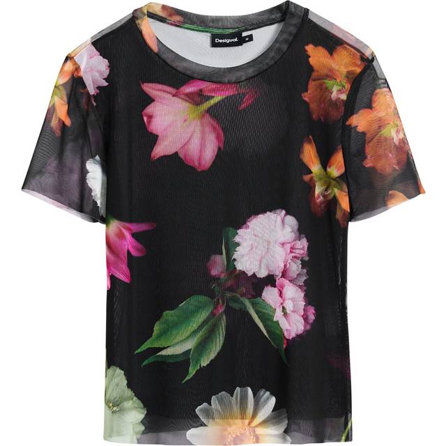 Women's T-shirt Desigual Des Moines - Noir - XS