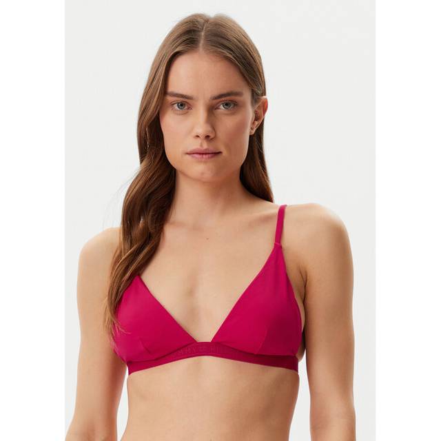 Haut de bikini triangle - Rose - L